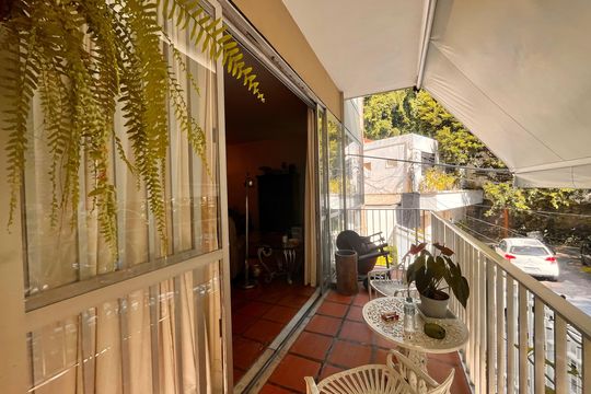 Varanda da Sala de apartamento à venda com 4 quartos, 205m² em Leblon, Rio de Janeiro