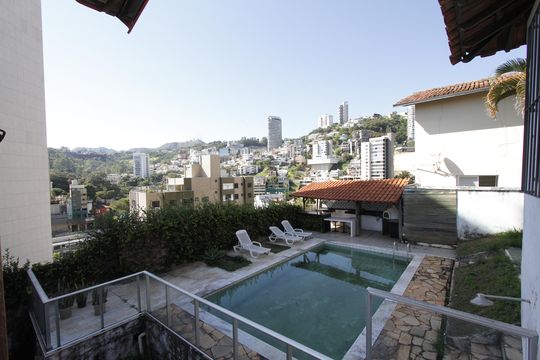 Vista da Varanda da Suíte de casa para alugar com 5 quartos, 365m² em São Bento, Belo Horizonte
