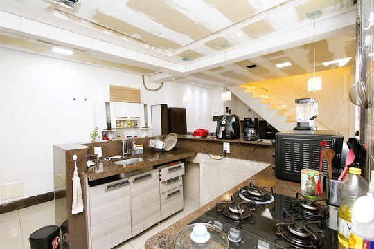 Cozinha 2 de casa para alugar com 5 quartos, 365m² em São Bento, Belo Horizonte
