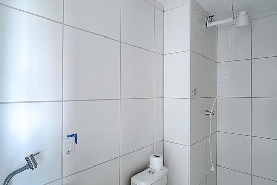 Banheiro de apartamento para alugar com 2 quartos, 45m² em Tatuapé, São Paulo