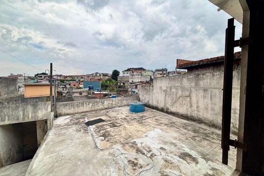 Vista da Sala de casa para alugar com 2 quartos, 80m² em Jardim Campinas, São Paulo
