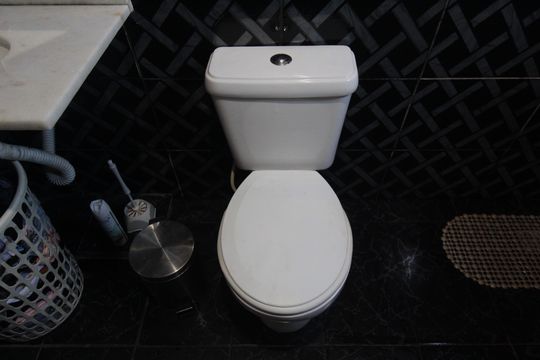 Banheiro Social de casa à venda com 2 quartos, 87m² em Jaqueline, Belo Horizonte