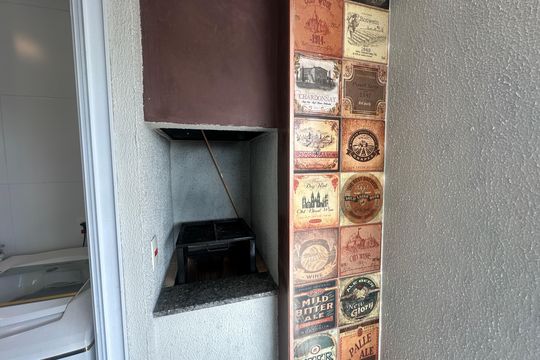 Churrasqueira de apartamento à venda com 2 quartos, 71m² em Alphaville Residencial Um, Barueri