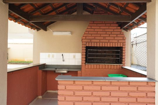 Área comum - Churrasqueira de apartamento à venda com 3 quartos, 190m² em Vila Augusta, Guarulhos
