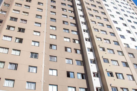 Fachada do bloco de apartamento à venda com 2 quartos, 48m² em Campanário, Diadema
