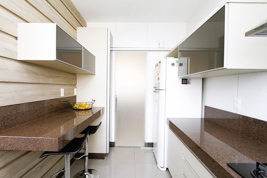 Cozinha de apartamento à venda com 4 quartos, 140m² em Centro, Belo Horizonte