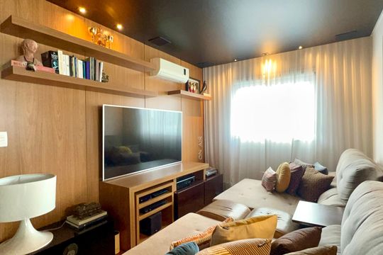 Sala de apartamento à venda com 2 quartos, 165m² em Jardim Paulista, São Paulo