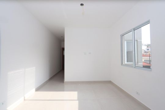 Sala e Cozinha de apartamento à venda com 2 quartos, 58m² em Vila Alpina, São Paulo