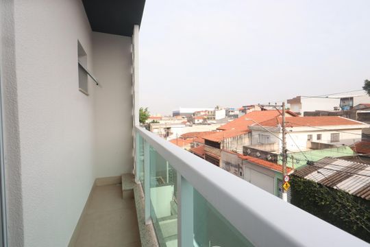 Sacada de apartamento à venda com 2 quartos, 58m² em Vila Alpina, São Paulo