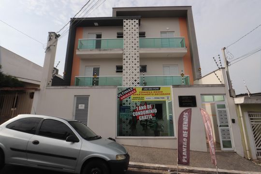 Fachada de apartamento à venda com 2 quartos, 58m² em Vila Alpina, São Paulo