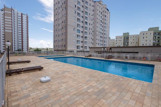 Área comum - Piscina de apartamento para alugar com 2 quartos, 62m² em Barranco, Taubaté