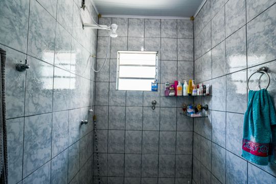 Banheiro 1 de apartamento à venda com 4 quartos, 134m² em Vila Luzita, Santo André