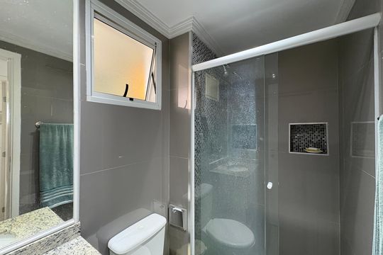 Banheiro de apartamento à venda com 3 quartos, 71m² em Freguesia do Ó, São Paulo