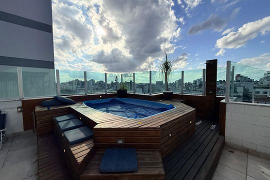 Area externa de apartamento à venda com 4 quartos, 270m² em Cidade Nova, Belo Horizonte