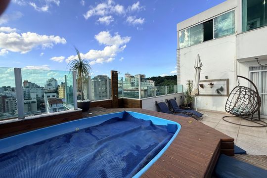 Area externa de apartamento à venda com 4 quartos, 270m² em Cidade Nova, Belo Horizonte