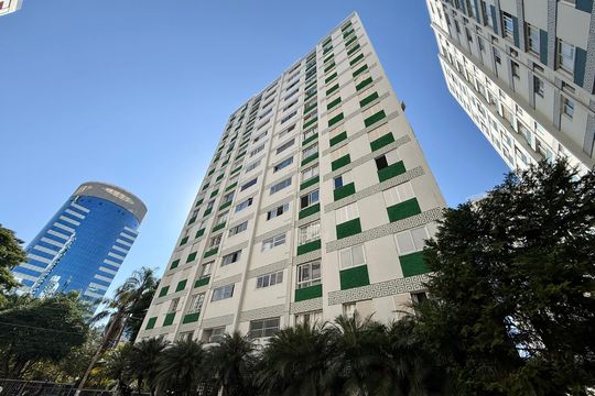 Fachada Bloco de apartamento à venda com 3 quartos, 84m² em Cidade Monções, São Paulo