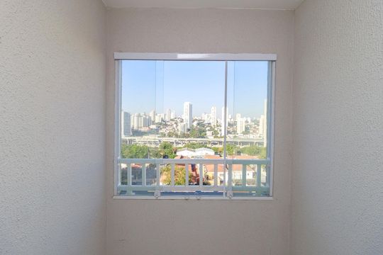 Sala - Varanda de apartamento para alugar com 1 quarto, 31m² em Jardim Aeroporto, São Paulo
