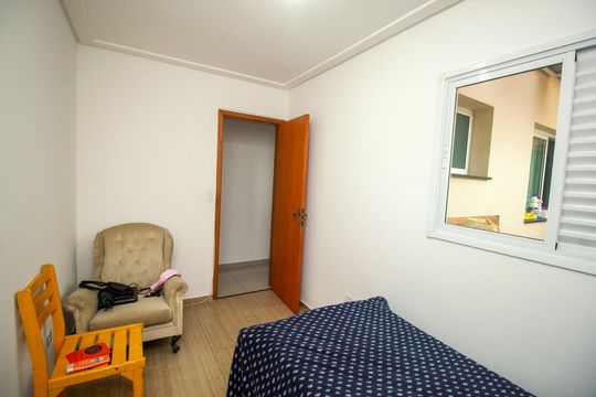 Quarto de apartamento à venda com 2 quartos, 89m² em Parque Oratório, Santo André