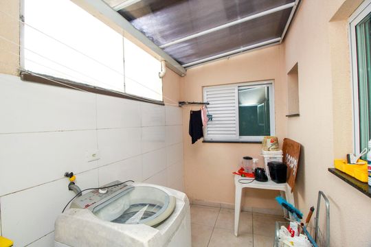 Área de Serviço de apartamento à venda com 2 quartos, 89m² em Parque Oratório, Santo André