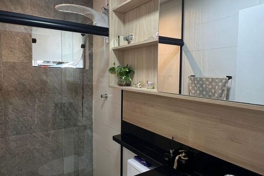Banheiro de casa à venda com 3 quartos, 220m² em Santo Afonso, Novo Hamburgo