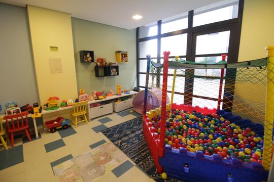 Área comum - Brinquedoteca de apartamento à venda com 2 quartos, 48m² em Centro, Osasco