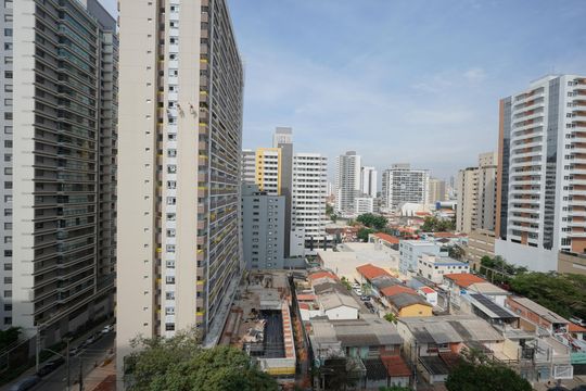 Vista de apartamento à venda com 2 quartos, 68m² em Vila Dom Pedro I, São Paulo