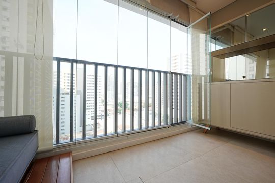 Varanda de apartamento à venda com 2 quartos, 68m² em Vila Dom Pedro I, São Paulo
