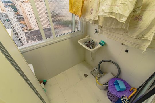 Área de serviço de apartamento à venda com 2 quartos, 59m² em Vila da Saúde, São Paulo