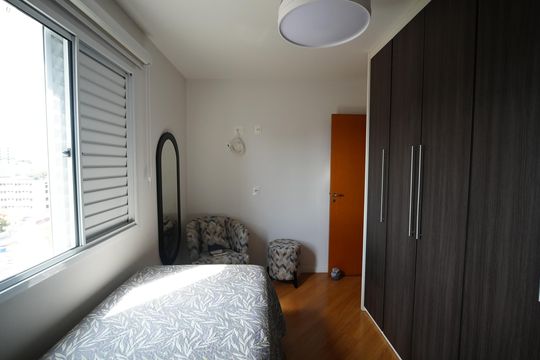 Quarto 1 de apartamento à venda com 2 quartos, 52m² em Vila Sao Pedro, Santo André
