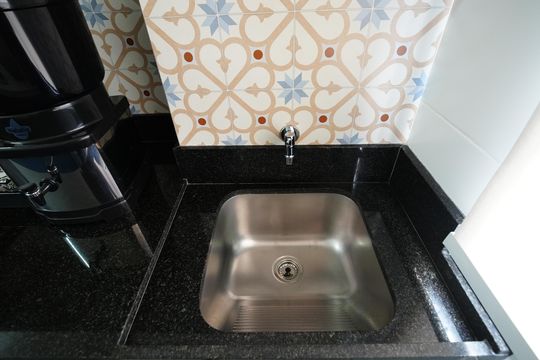 Área de Serviço de apartamento à venda com 2 quartos, 52m² em Vila Sao Pedro, Santo André