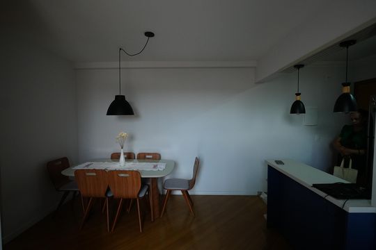 Sala de apartamento à venda com 2 quartos, 52m² em Vila Sao Pedro, Santo André