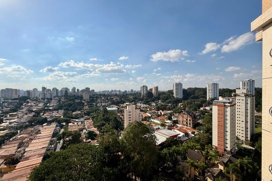 Vista Suíte 3 de apartamento à venda com 3 quartos, 148m² em Santo Amaro, São Paulo