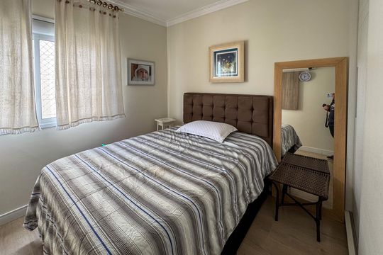 Suíte 1 de apartamento para alugar com 3 quartos, 133m² em Jardim, Santo André