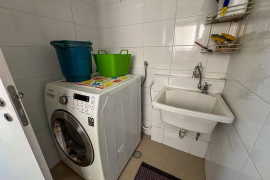 Área de Serviço de apartamento para alugar com 3 quartos, 133m² em Jardim, Santo André