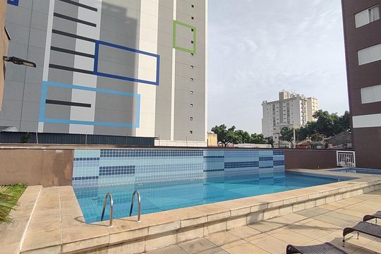 Área comum - Piscina de apartamento à venda com 2 quartos, 67m² em Fundacao, São Caetano do Sul
