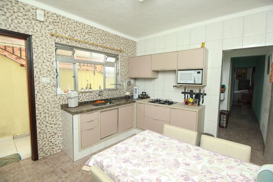 Cozinha de casa à venda com 2 quartos, 125m² em Jardim Irene, São Bernardo do Campo