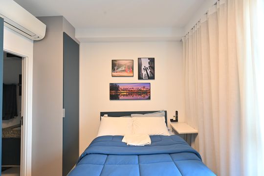 Sala/Quarto de kitnet/studio para alugar com 1 quarto, 28m² em Vila Mariana, São Paulo