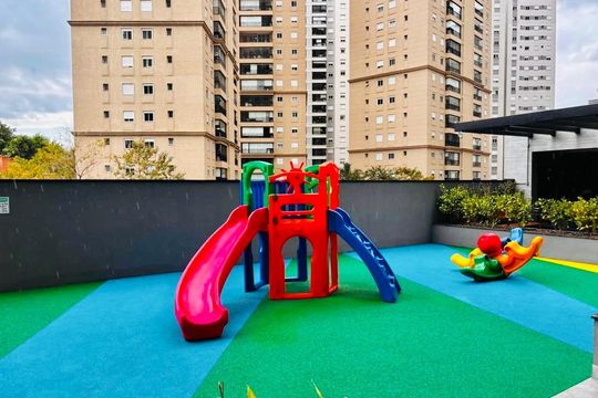 Área comum - Playground de apartamento para alugar com 2 quartos, 70m² em Alphaville Empresarial, Barueri