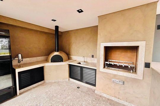 Área comum - Churrasqueira de apartamento para alugar com 2 quartos, 70m² em Alphaville Empresarial, Barueri