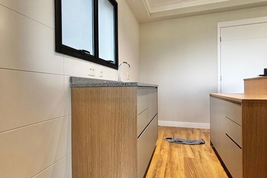 Cozinha  de apartamento para alugar com 2 quartos, 70m² em Alphaville Empresarial, Barueri