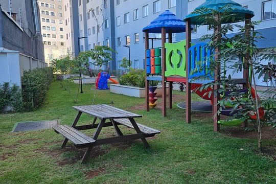 Playground de apartamento para alugar com 1 quarto, 35m² em Santa Maria, Santo André