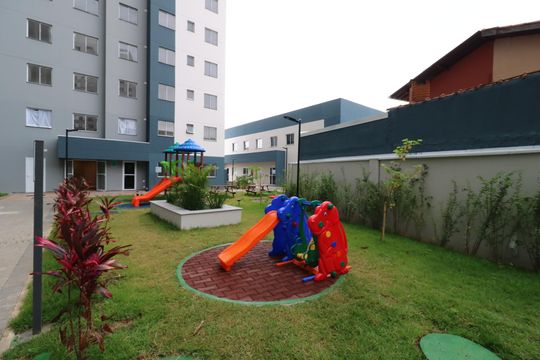 Área Comum - Playground de apartamento à venda com 1 quarto, 35m² em Santa Maria, Santo André
