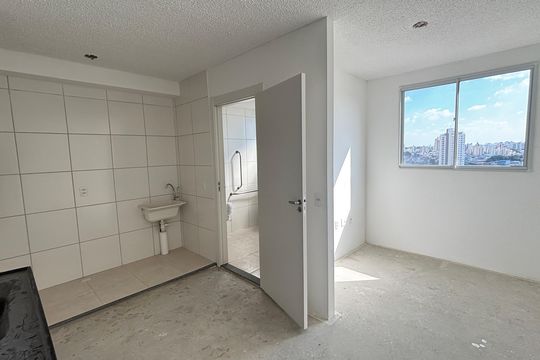 Apartamento para alugar com 1 quarto, 35m² em Santa Maria, Santo André