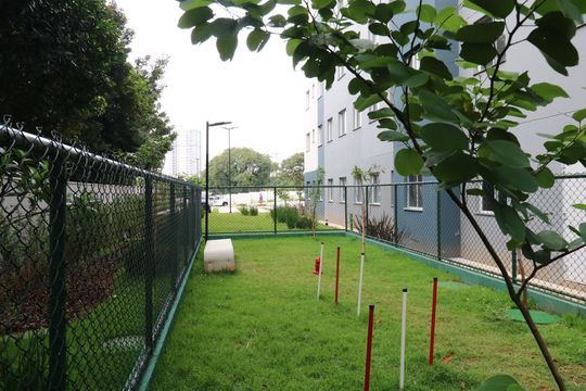 Área Comum - Espaço Pet de apartamento à venda com 1 quarto, 35m² em Santa Maria, Santo André