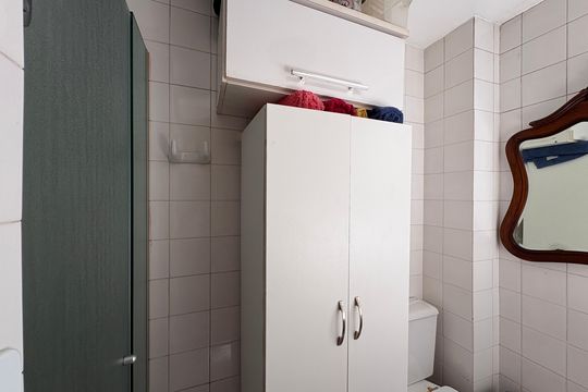 Banheiro de apartamento para alugar com 2 quartos, 86m² em Jardim Iris, São Paulo