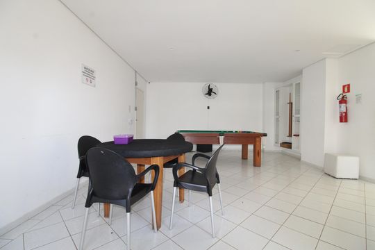 Área comum - Sala de Jogos de apartamento para alugar com 3 quartos, 65m² em Parque Industrial, São José dos Campos