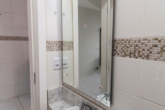 Lavabo de apartamento à venda com 2 quartos, 70m² em Chácara do Solar Ii (fazendinha), Santana de Parnaíba
