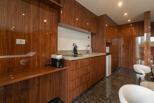 Cozinha de kitnet/studio à venda com 1 quarto, 54m² em Vila Olímpia, São Paulo
