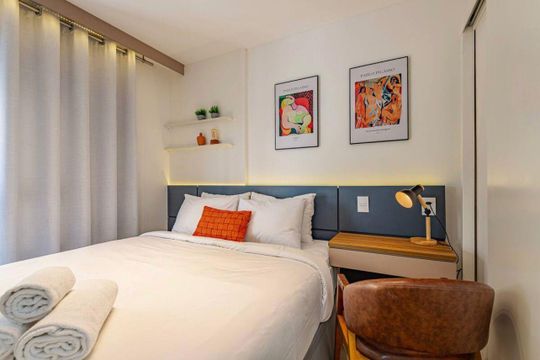 Sala/Quarto de kitnet/studio à venda com 1 quarto, 21m² em Paraíso, São Paulo