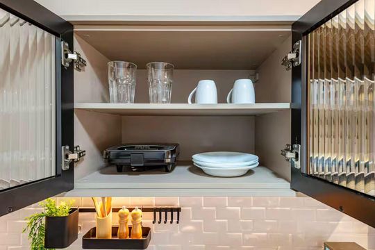 Cozinha de kitnet/studio à venda com 1 quarto, 21m² em Paraíso, São Paulo